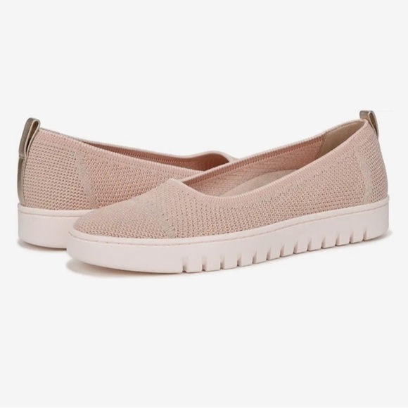 NIB Vionic Light Pink Uptown Skimmer Knit Slip on Sneakers - Picture 3 of 11